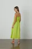 MADELYN COTTON EYELET TANK DRESS IN LIME sold by Velvet Tees