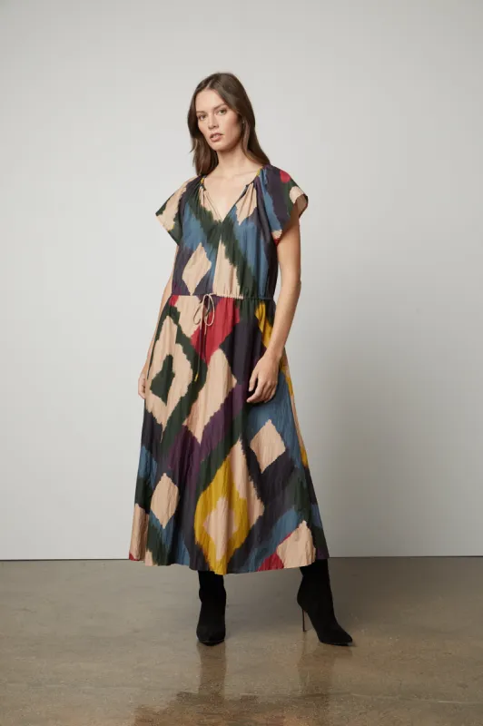 CLAUDETTE DRESS IN CHAI sold by Velvet Tees