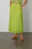 WYNNE COTTON EYELET MAXI SKIRT IN LIME sold by Velvet Tees