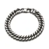 Classic Silver Cuban Chain Bracelet - 10mm sold by Vintage Gentlemen