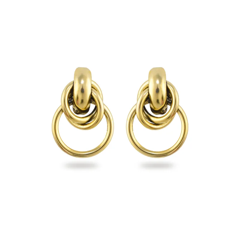 Doorknocker Earrings sold by Vintage Gentlemen
