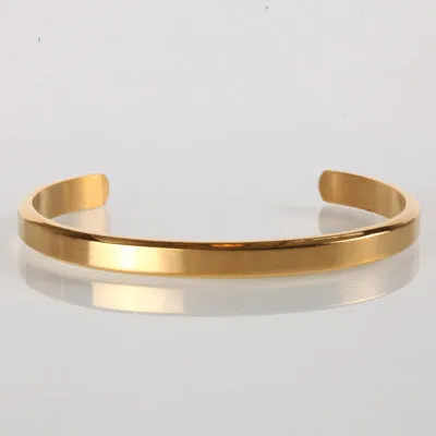 Men’s Gold Cuff Bracelet sold by Vintage Gentlemen product image thumbnail 2