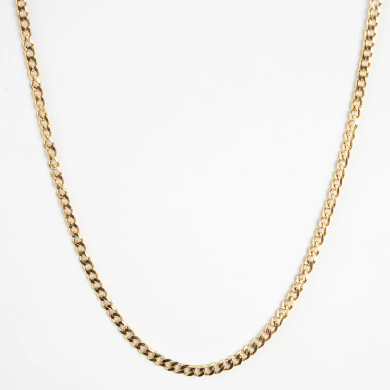 FREE GIFT- Classic Cuban Gold Link Chain - 3mm sold by Vintage Gentlemen