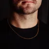 FREE GIFT- Classic Cuban Gold Link Chain - 3mm sold by Vintage Gentlemen