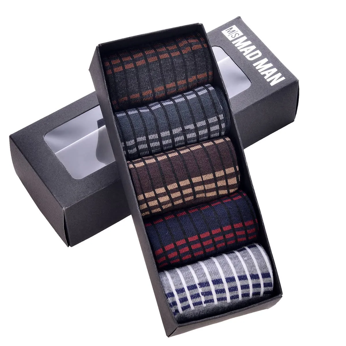 Dashed Boxed Socks sold by Vintage Gentlemen