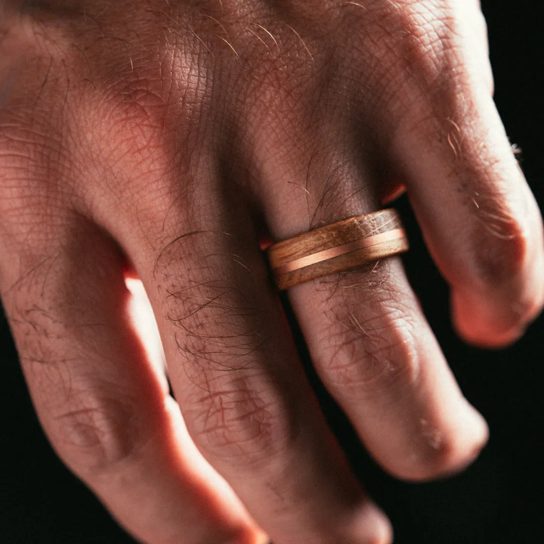 The “Whiskey Copper” Ring sold by Vintage Gentlemen product image thumbnail 2