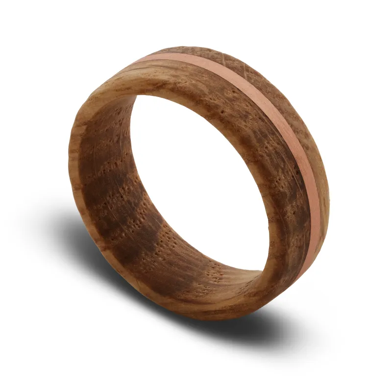 The “Whiskey Copper” Ring made by Vintage Gentlemen