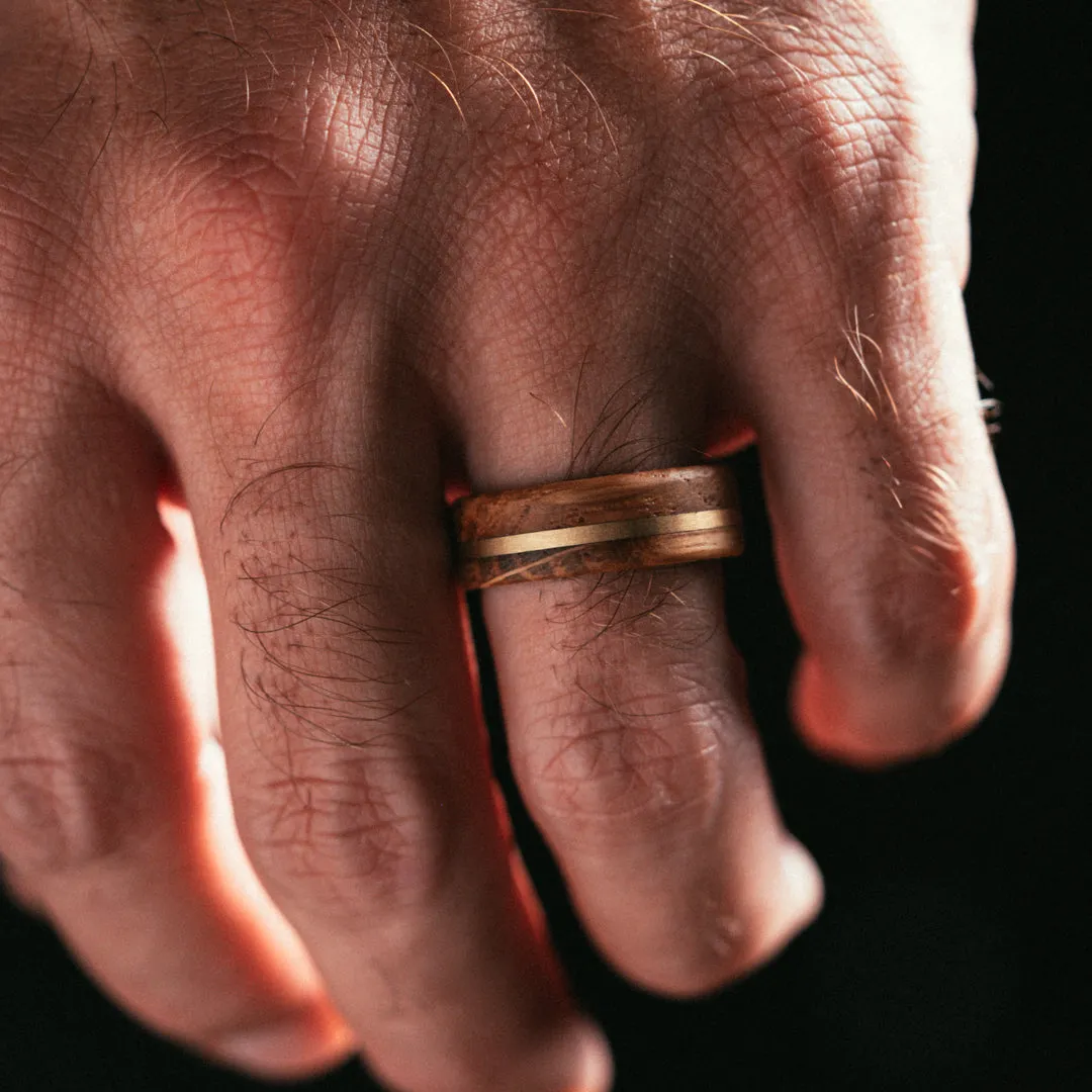 The “Whiskey River” Ring sold by Vintage Gentlemen product image thumbnail 2
