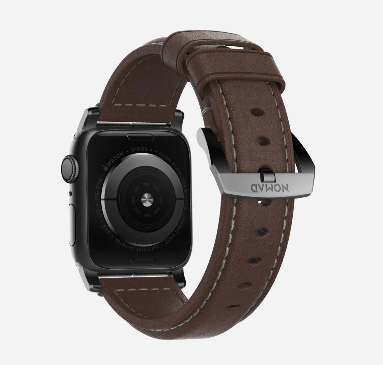 Traditional Leather Apple Watch Strap sold by Vintage Gentlemen product image thumbnail 3