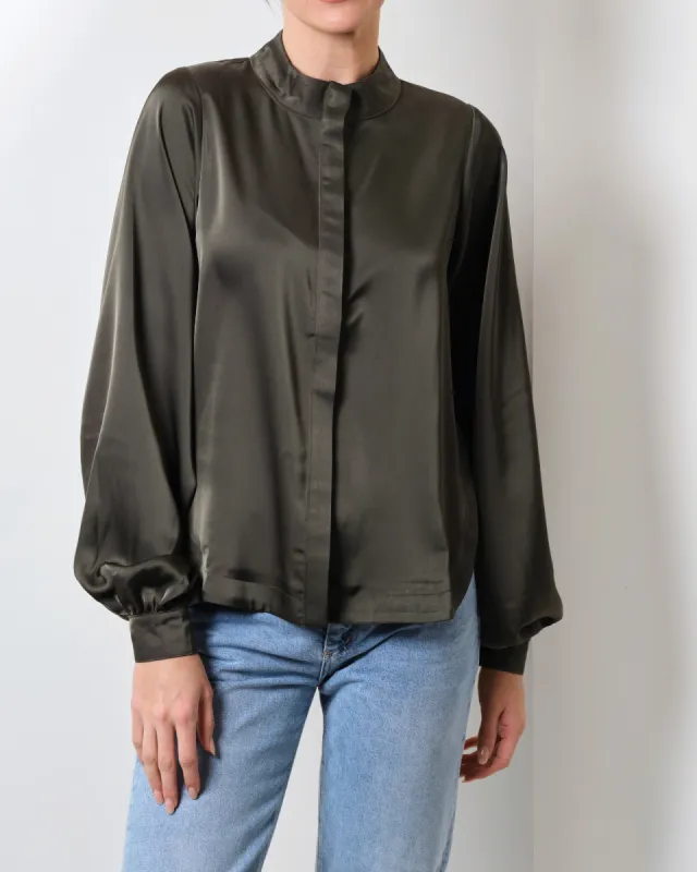Mimosa Top - Khaki sold by Walnut Melbourne