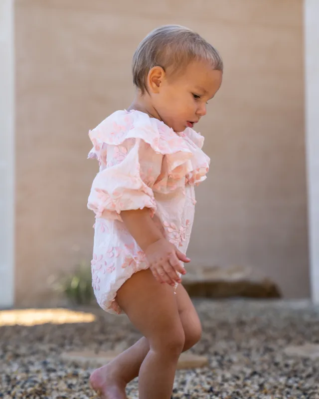 Kit Romper - Pink Broderie sold by Walnut Melbourne