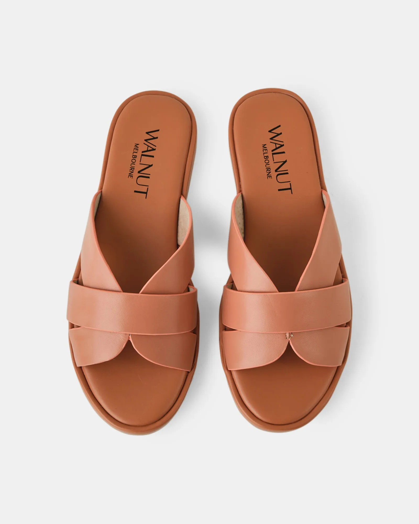 Lola Leather Slide - Dusty Rose sold by Walnut Melbourne product image thumbnail 3
