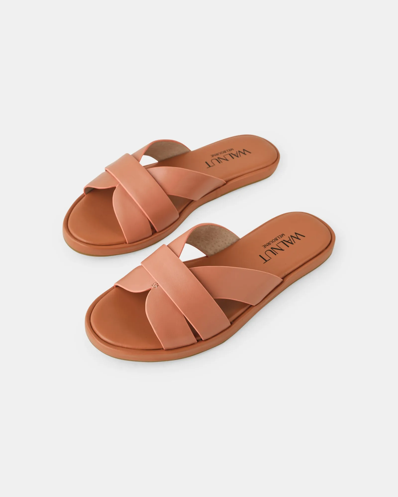 Lola Leather Slide - Dusty Rose sold by Walnut Melbourne product image thumbnail 2