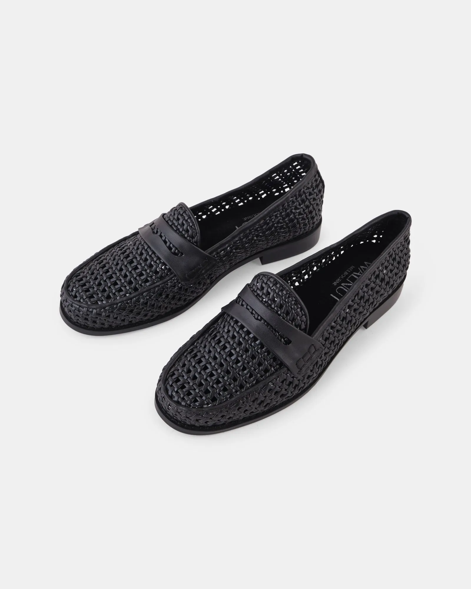 Harlow Loafer - Black Woven sold by Walnut Melbourne product image thumbnail 3