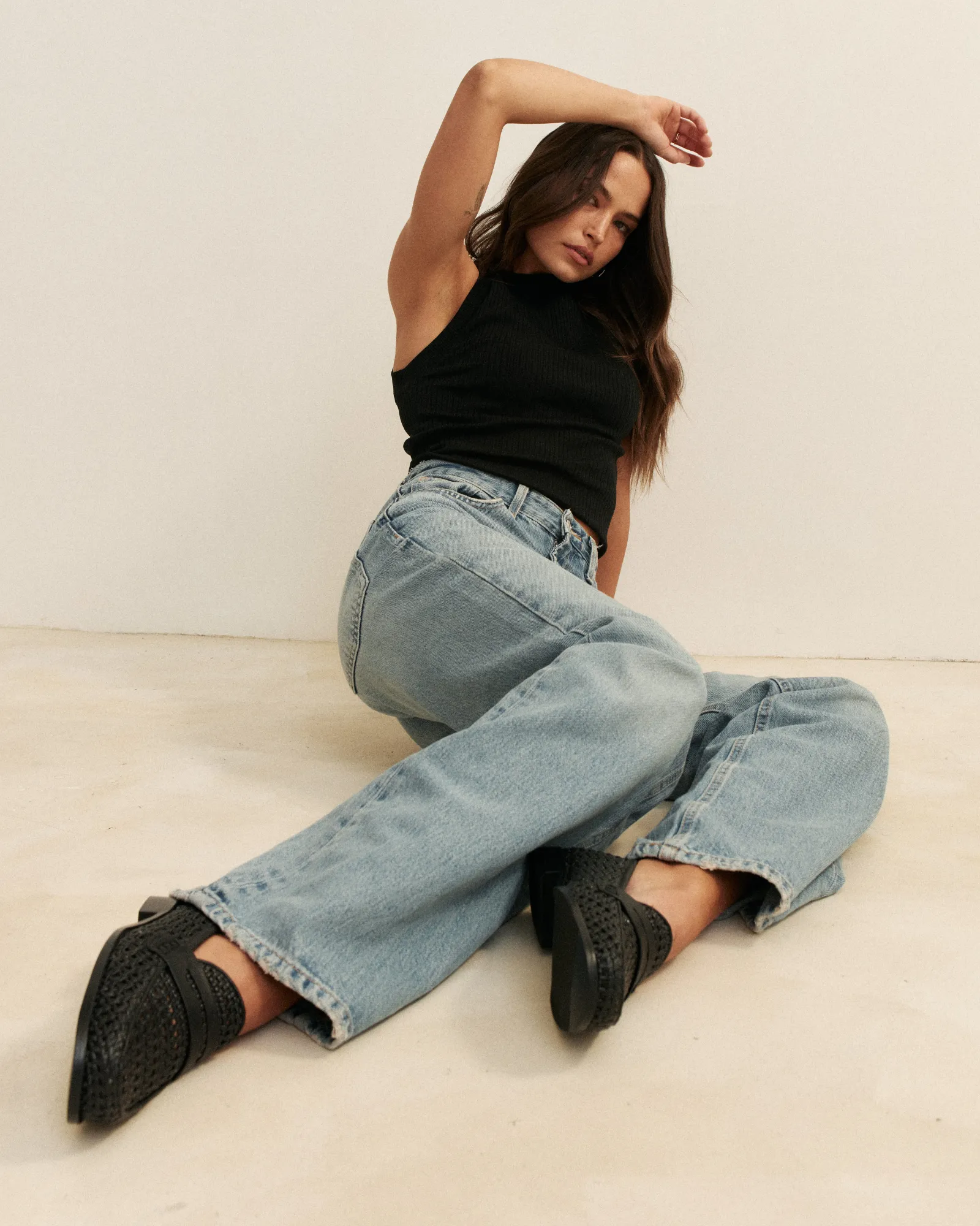 Harlow Loafer - Black Woven sold by Walnut Melbourne product image thumbnail 5