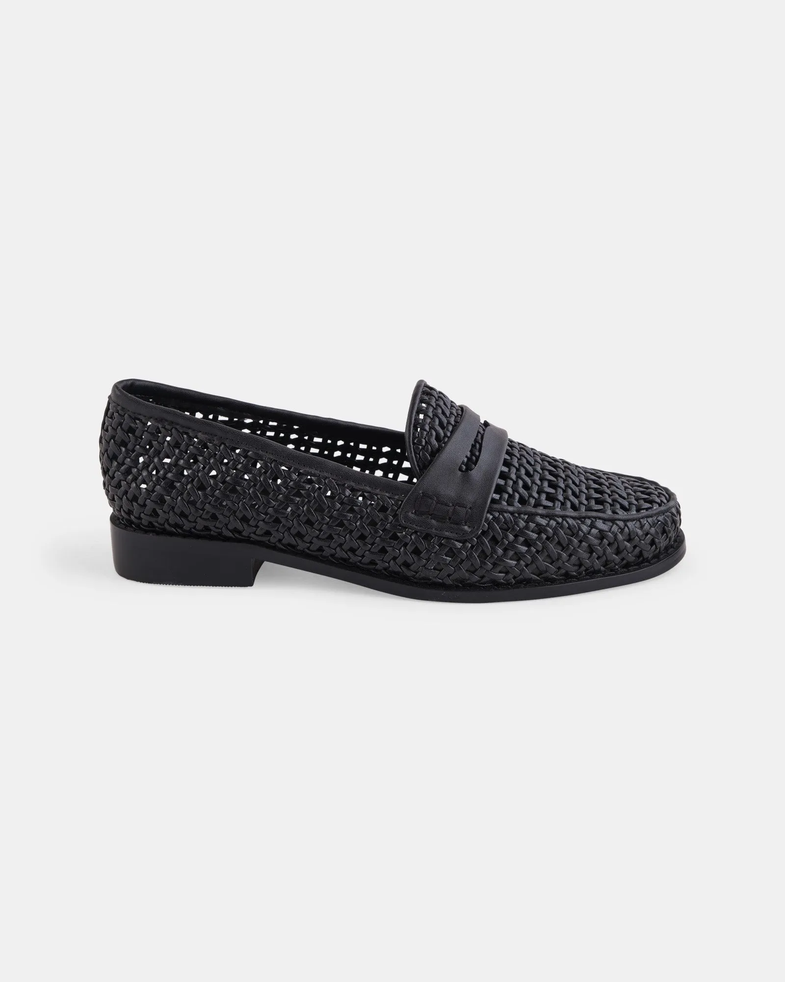 Harlow Loafer - Black Woven sold by Walnut Melbourne product image thumbnail 2
