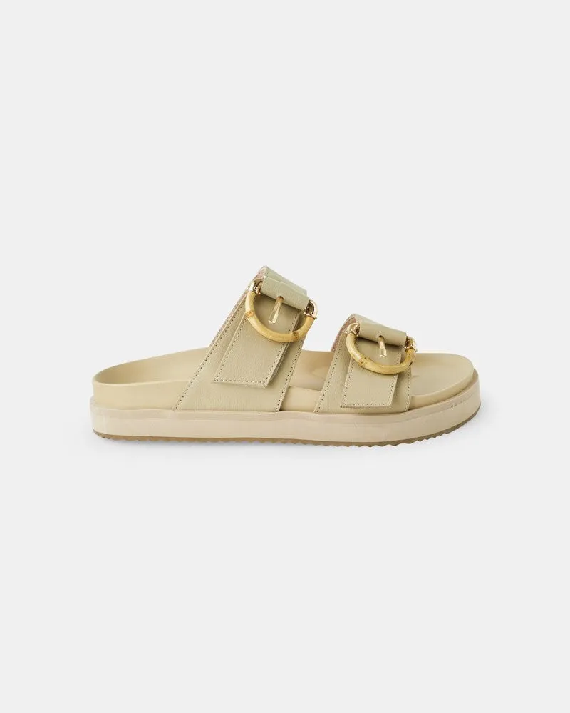 Mint Leather Slide - Camel sold by Walnut Melbourne product image thumbnail 2