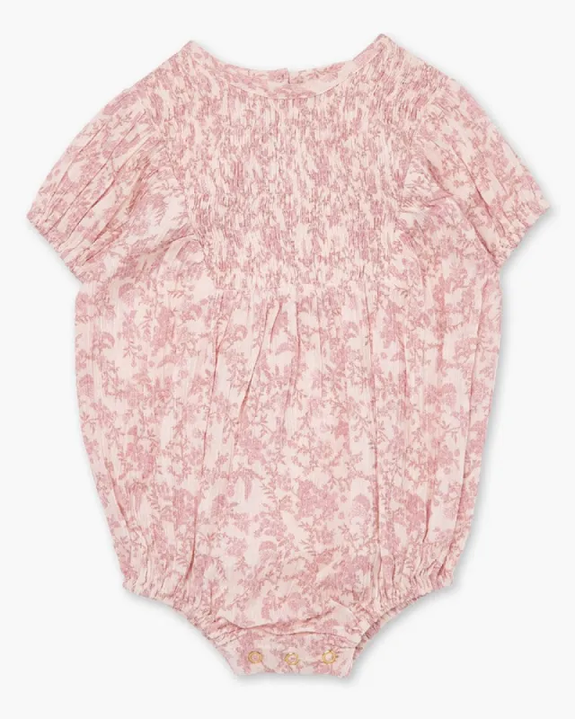Matilda Romper - Whimsy Pink sold by Walnut Melbourne