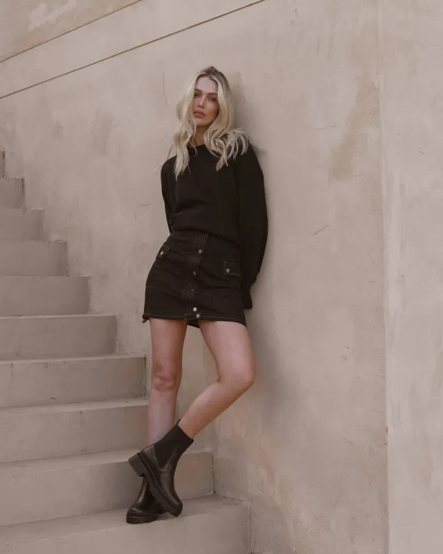 Athena Skirt - Black sold by Walnut Melbourne