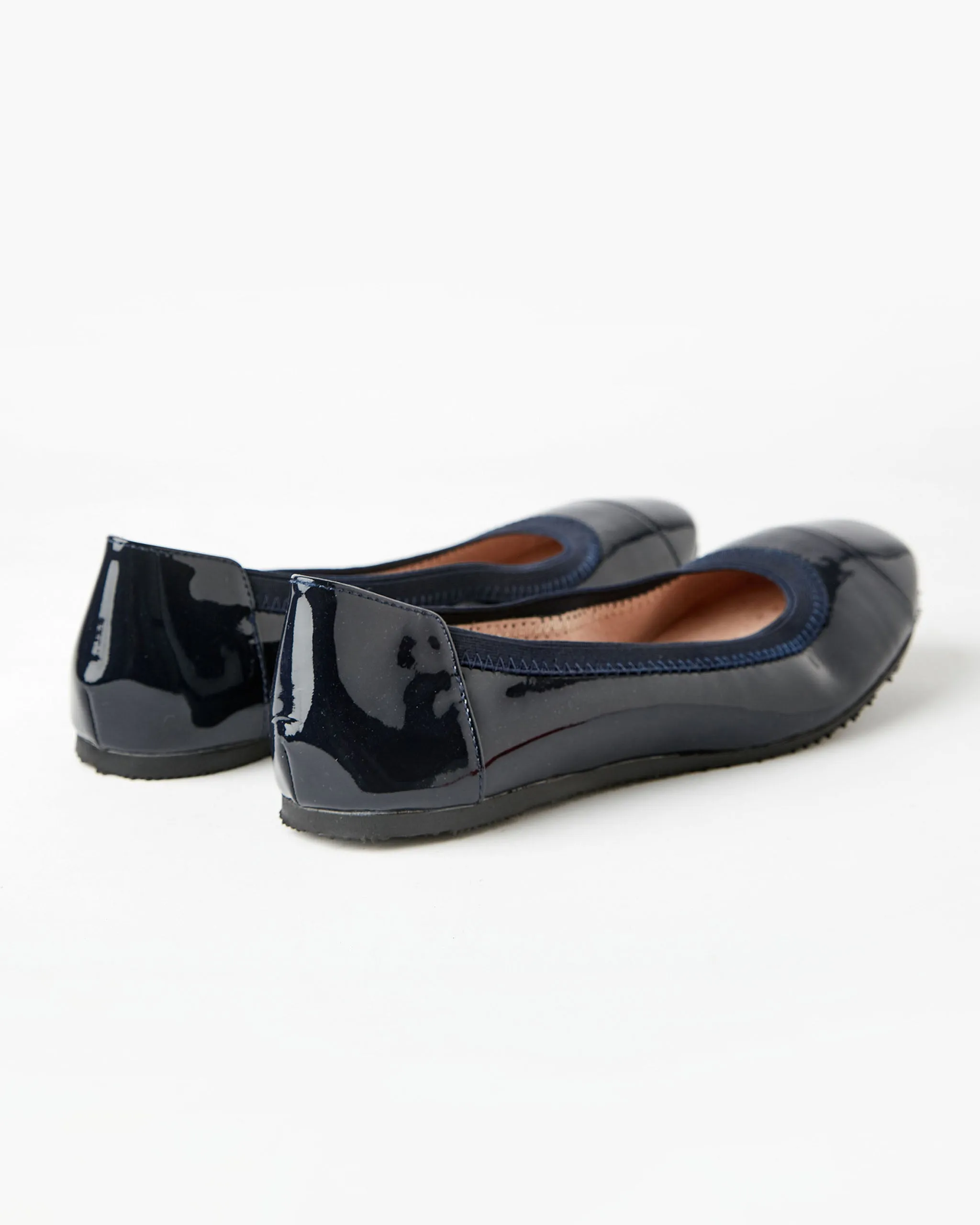 Ava Patent Ballet Flat - Navy sold by Walnut Melbourne product image thumbnail 2
