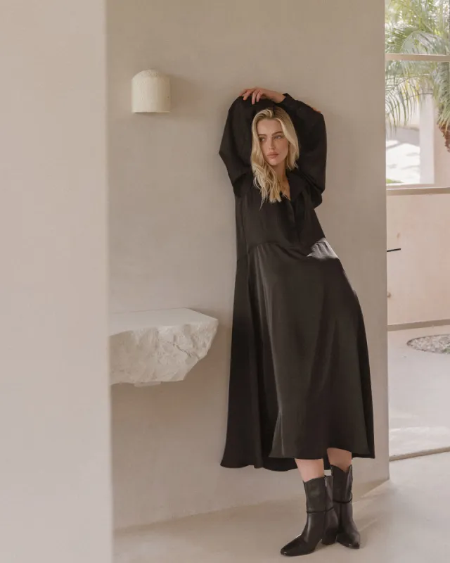 Monaco Dress - Black sold by Walnut Melbourne