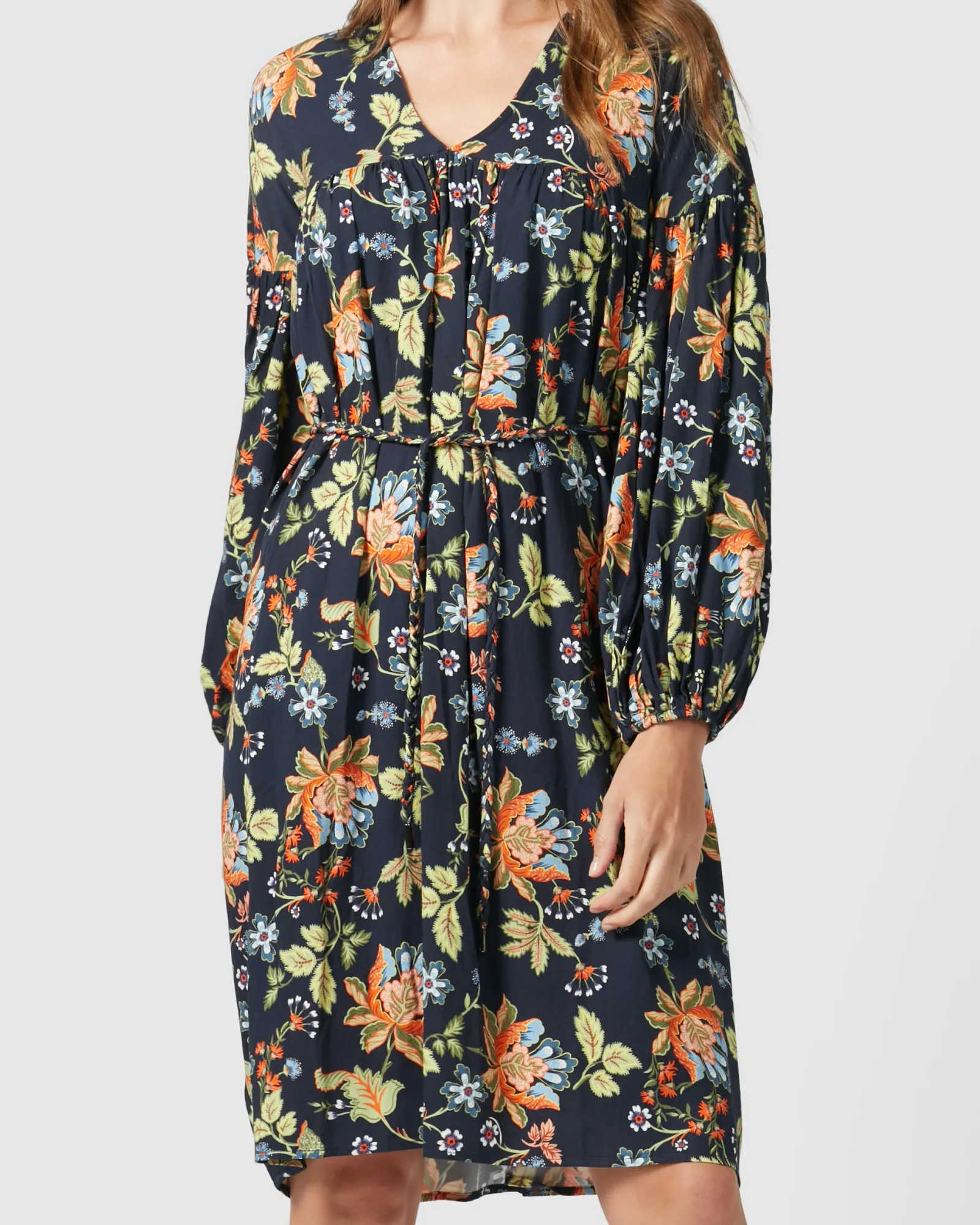 Vail Dress - Navy Floral sold by Walnut Melbourne product image thumbnail 4