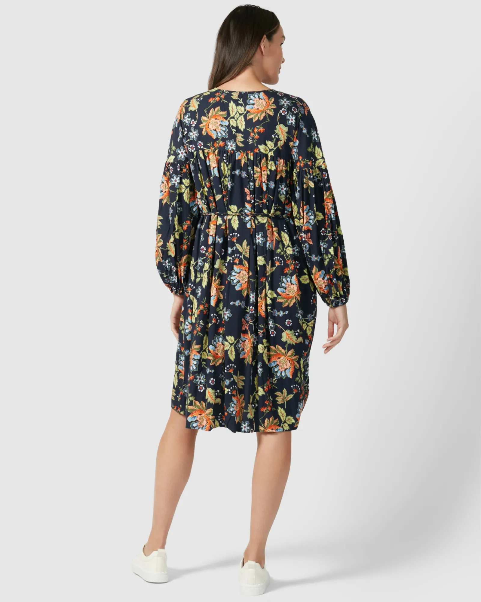 Vail Dress - Navy Floral sold by Walnut Melbourne product image thumbnail 3