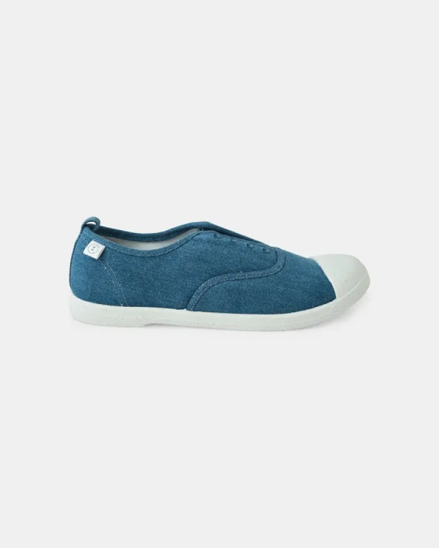 Euro Canvas Plimsole - Denim sold by Walnut Melbourne