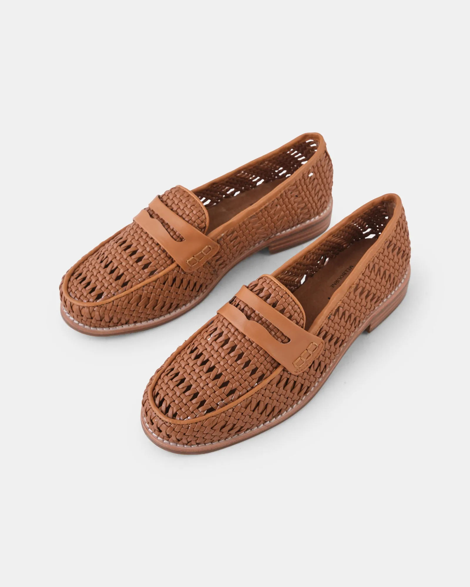 Harlow Loafer - Tan Woven sold by Walnut Melbourne product image thumbnail 2