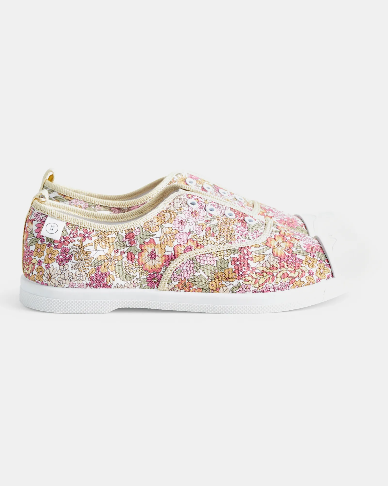 Liberty Euro Canvas Plimsole - Margaret Pink sold by Walnut Melbourne