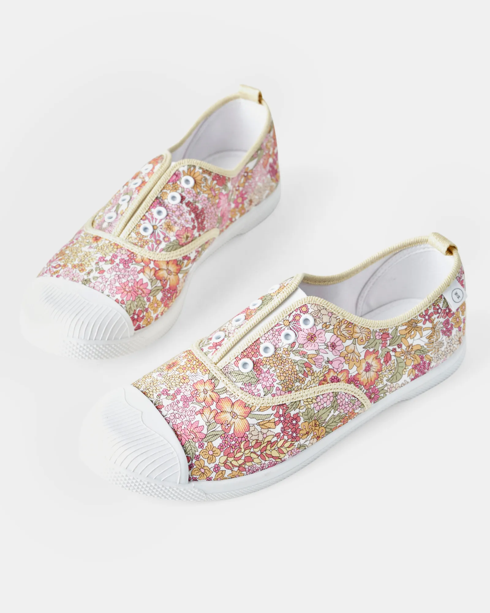 Liberty Euro Canvas Plimsole - Margaret Pink sold by Walnut Melbourne product image thumbnail 3