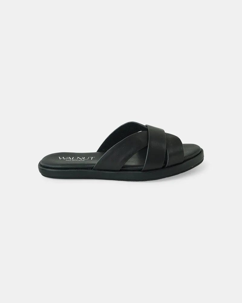 Lola Leather Slide - Black sold by Walnut Melbourne product image thumbnail 2