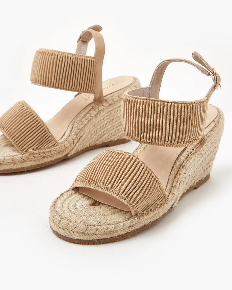 Vikka Wedge - Blush sold by Walnut Melbourne