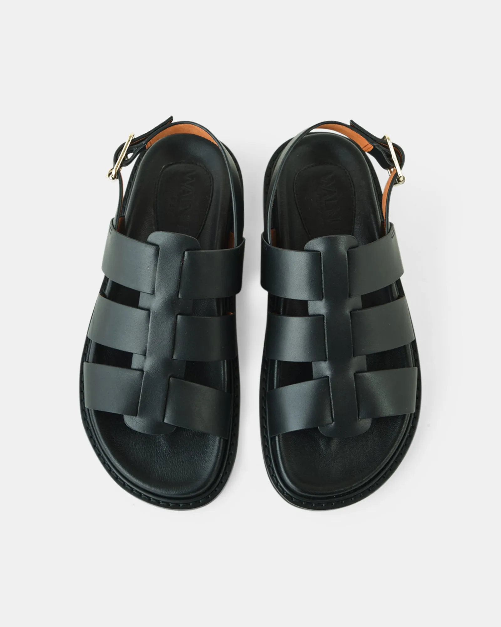 Dakota Leather Sandal - Black sold by Walnut Melbourne product image thumbnail 4