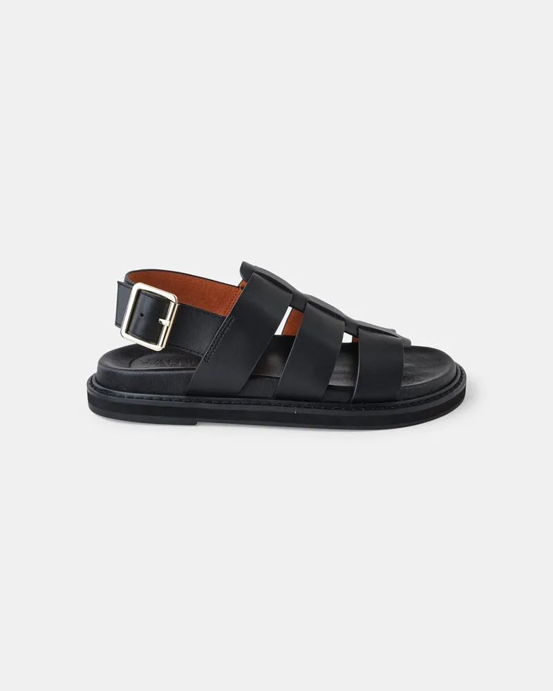 Dakota Leather Sandal - Black sold by Walnut Melbourne product image thumbnail 2