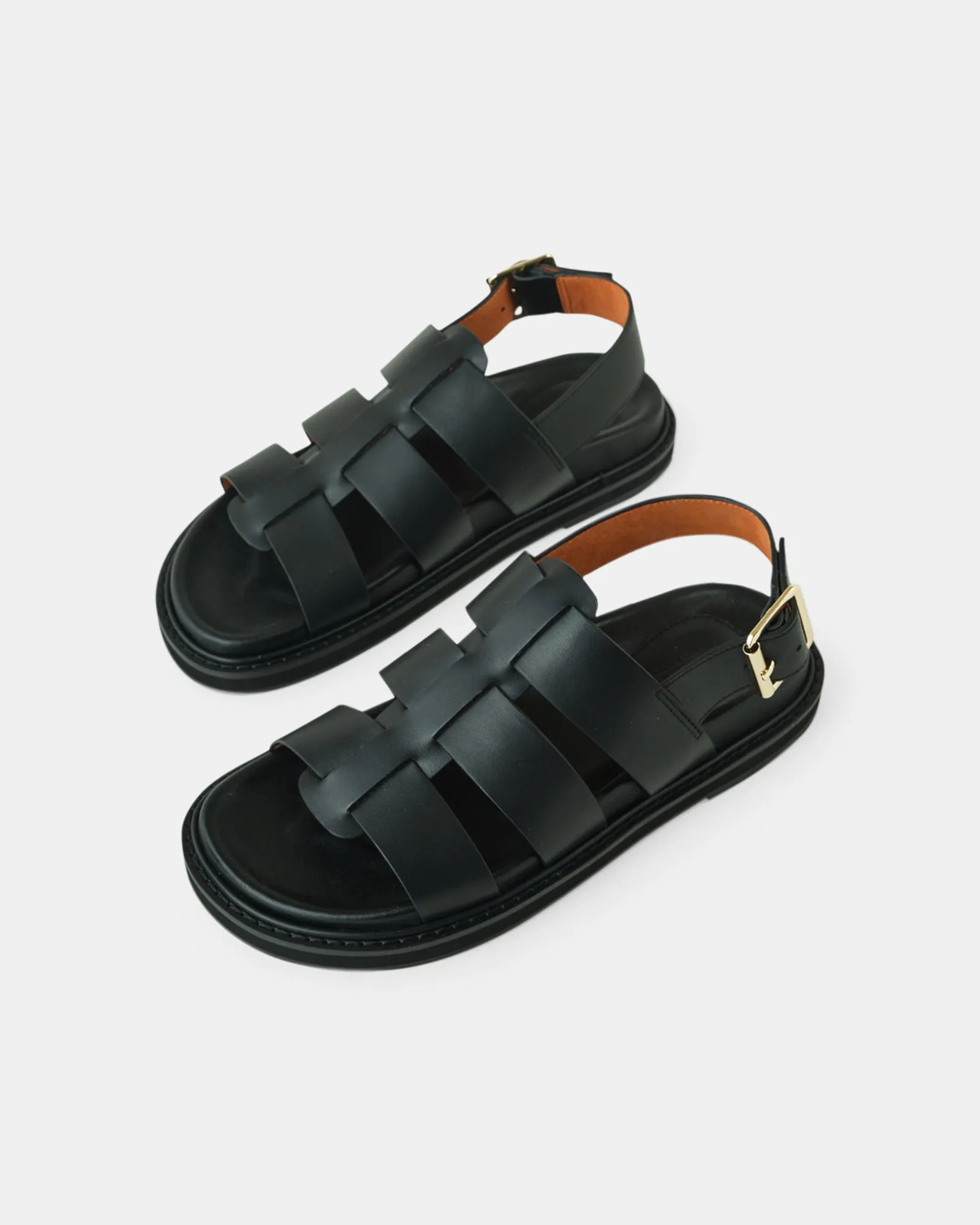 Dakota Leather Sandal - Black sold by Walnut Melbourne product image thumbnail 3