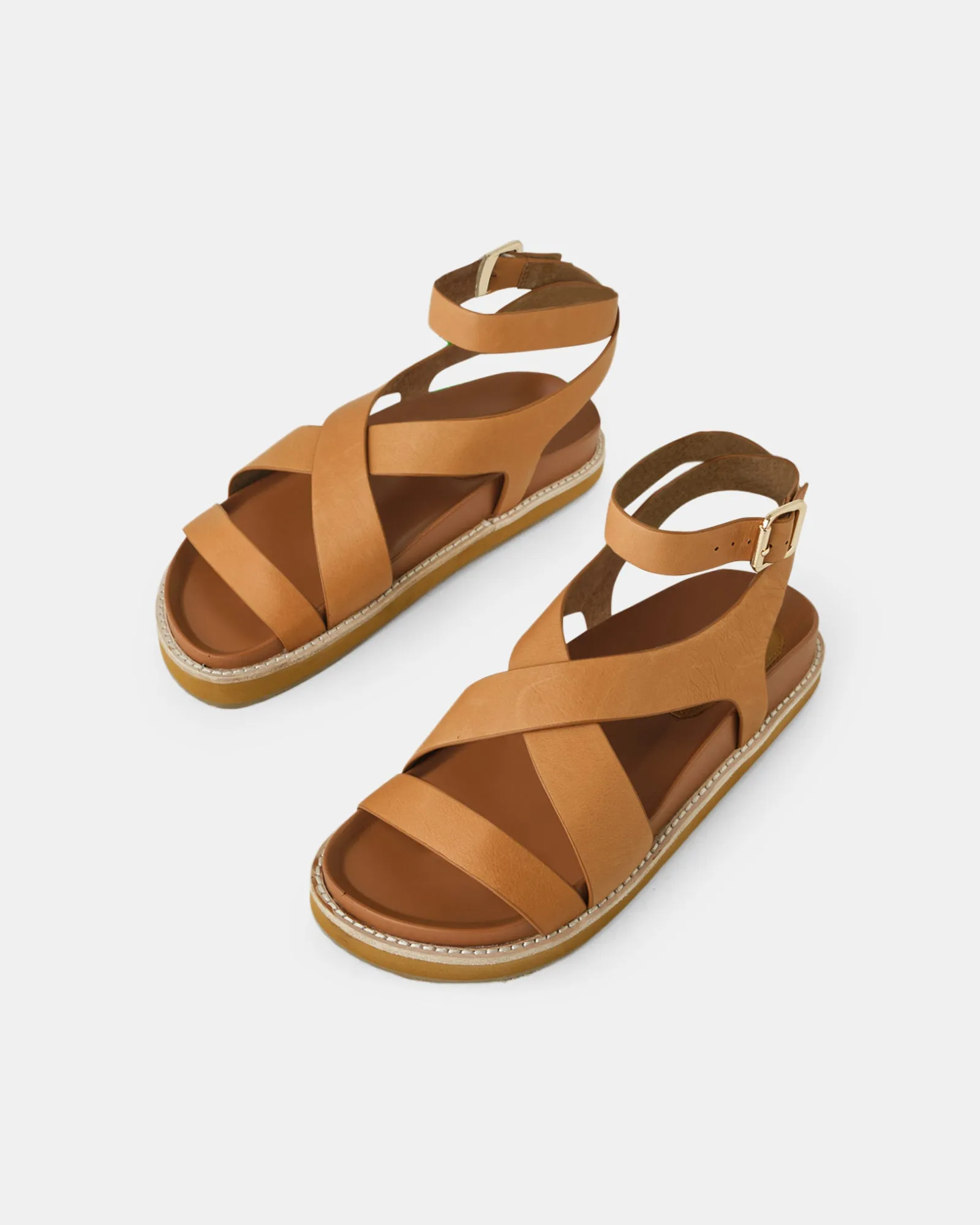 Pilar Leather Sandal - Coconut Tan sold by Walnut Melbourne product image thumbnail 2