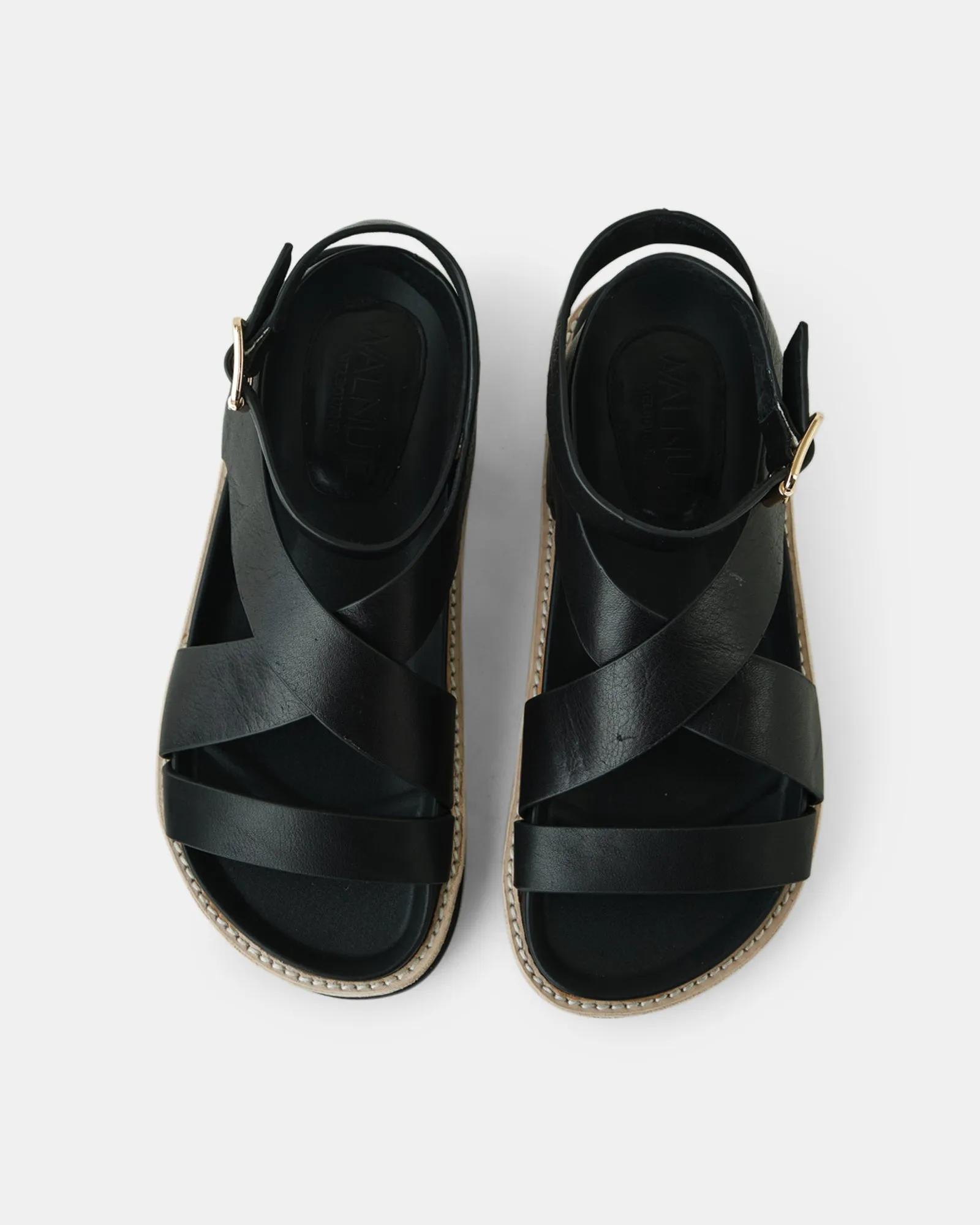 Pilar Leather Sandal - Black sold by Walnut Melbourne product image thumbnail 3