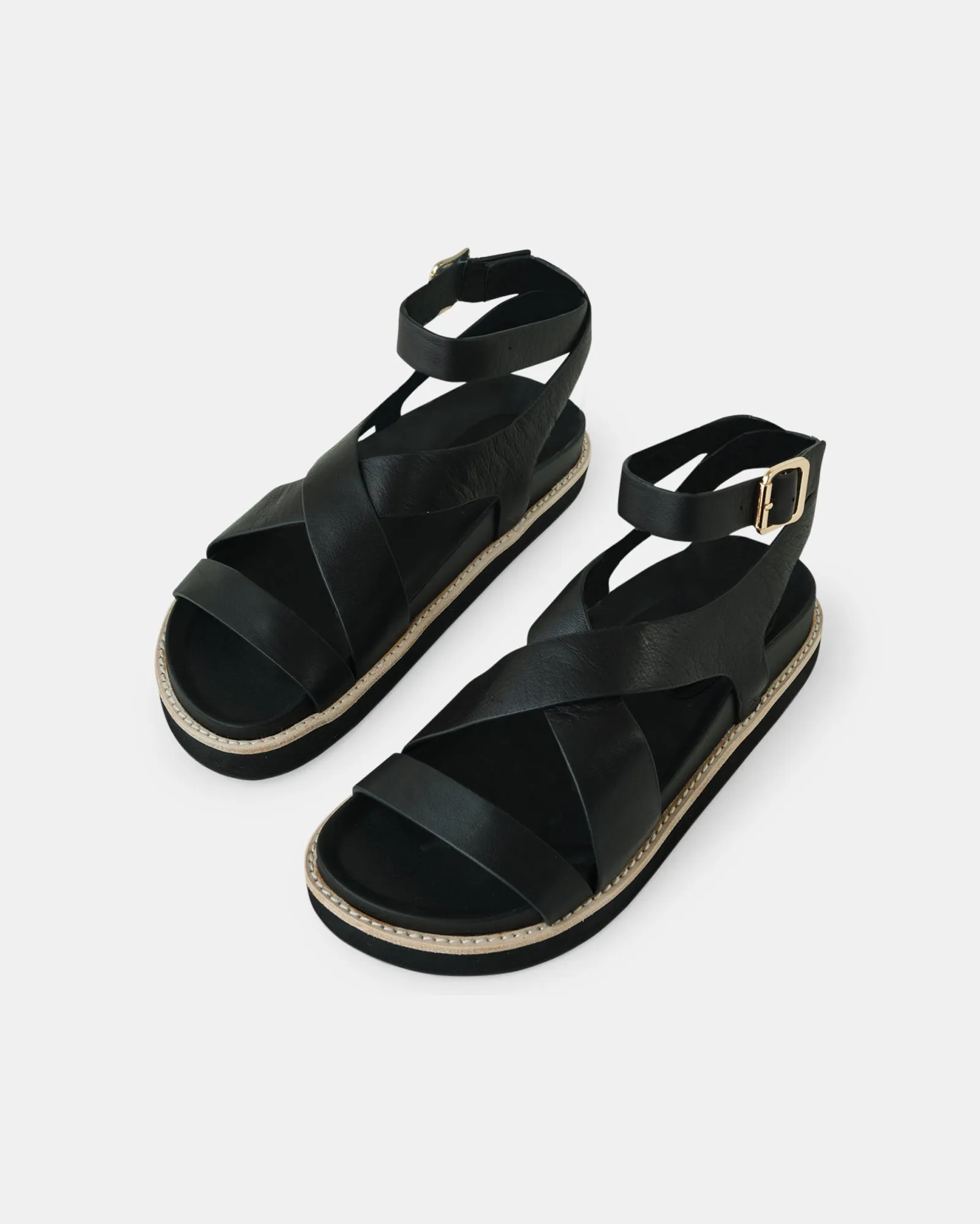 Pilar Leather Sandal - Black sold by Walnut Melbourne product image thumbnail 2