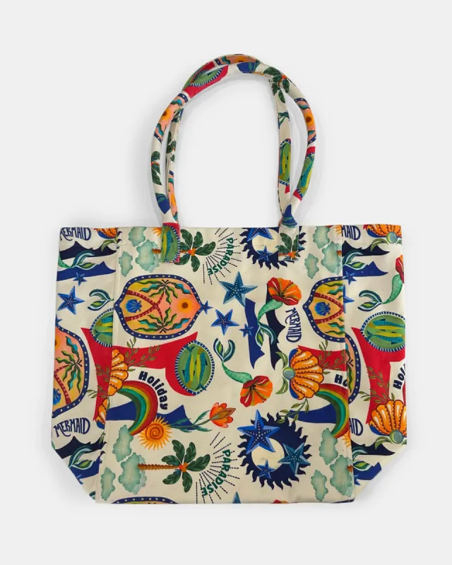 Barbados Tote - Mermaids Paradise sold by Walnut Melbourne