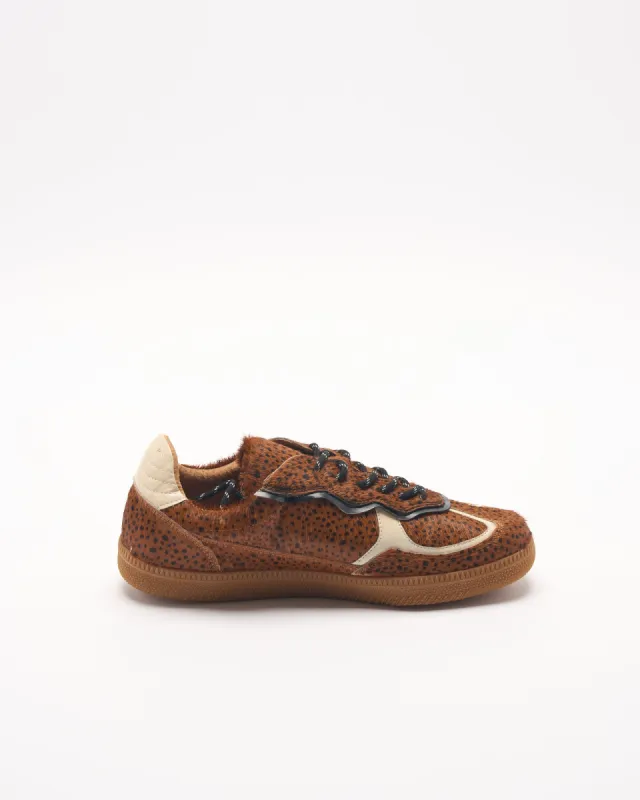 Fallon Leather Sneaker - Leopard Spot sold by Walnut Melbourne