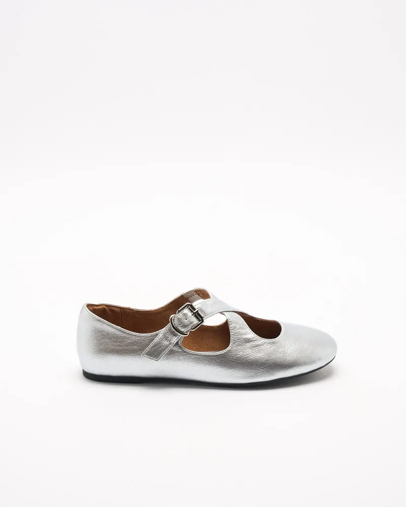 Rani Leather Ballet - Silver sold by Walnut Melbourne