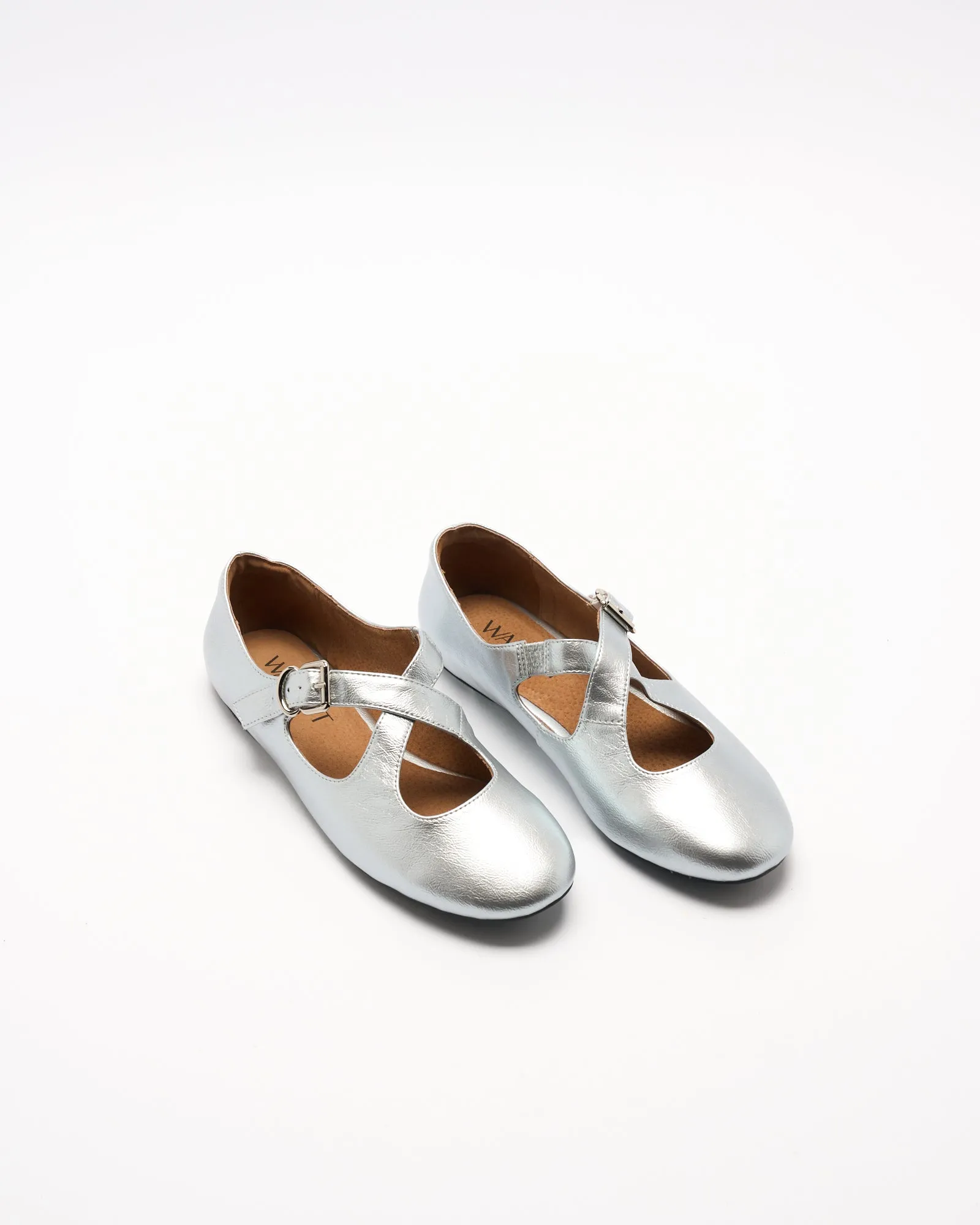 Rani Leather Ballet - Silver sold by Walnut Melbourne product image thumbnail 2
