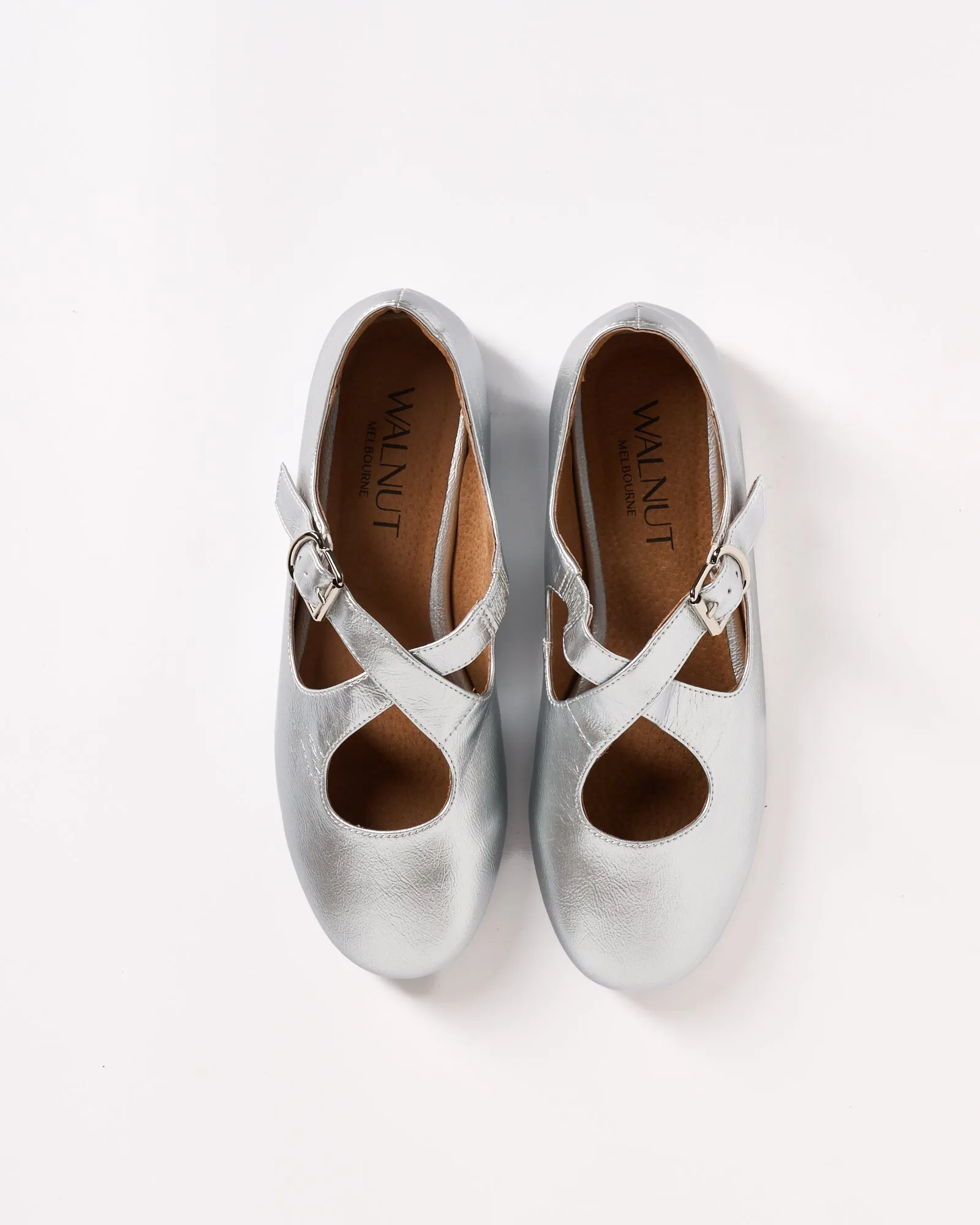 Rani Leather Ballet - Silver sold by Walnut Melbourne product image thumbnail 3