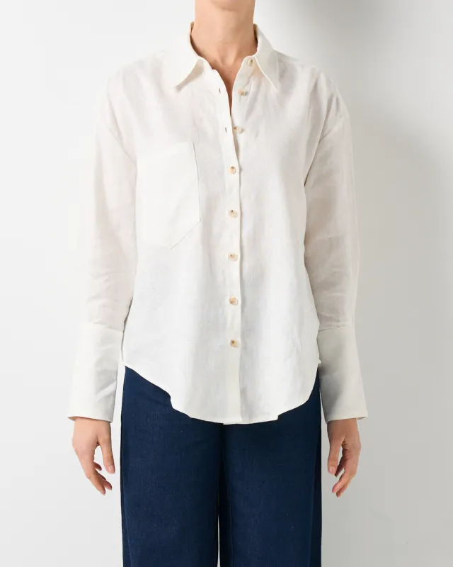 Ritz Shirt - White sold by Walnut Melbourne