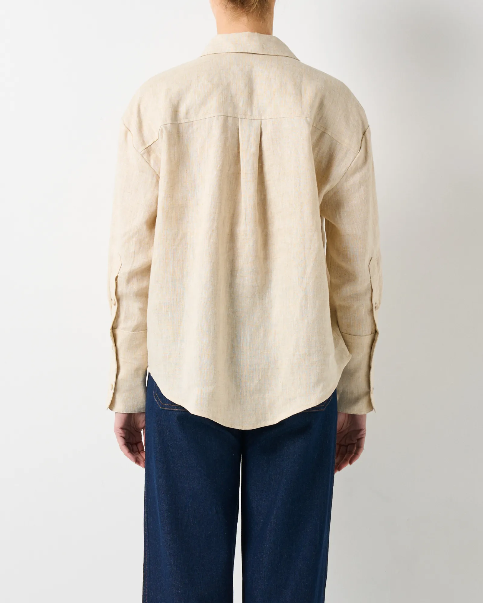 Ritz Shirt - Oatmeal sold by Walnut Melbourne product image thumbnail 3