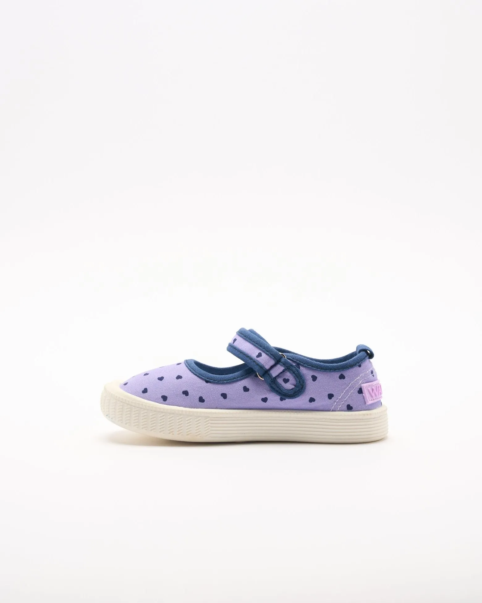 Mary Jane Canvas - Lilac Hearts sold by Walnut Melbourne product image thumbnail 4
