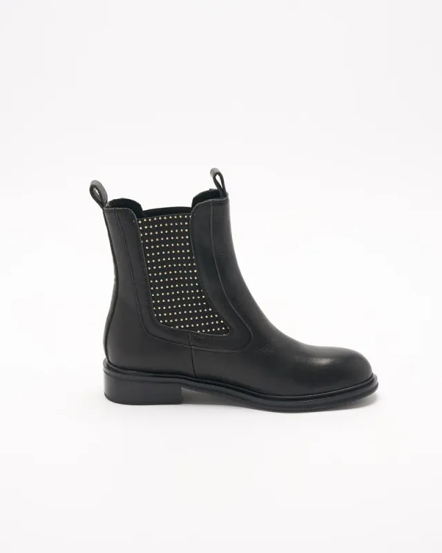 Talia Leather Boot - Black made by Walnut Melbourne