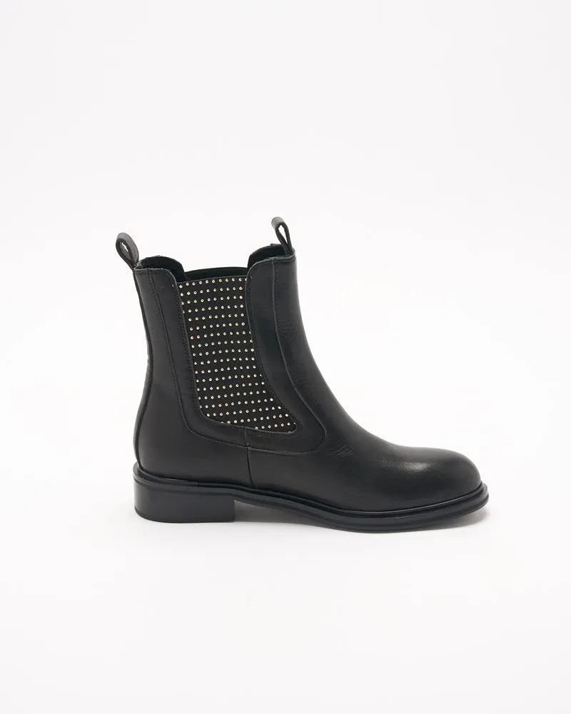 Talia Leather Boot - Black sold by Walnut Melbourne