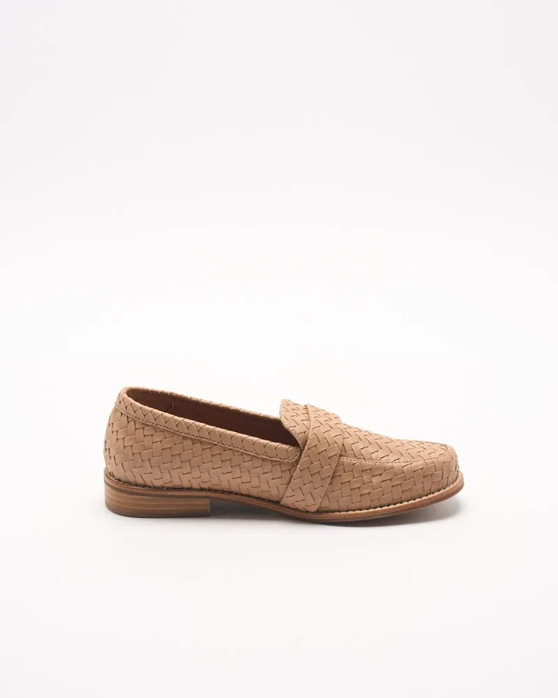 Harlow Loafer - Light Tan Weave sold by Walnut Melbourne